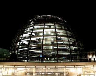 berlin germany glass dome reichstag parliment 